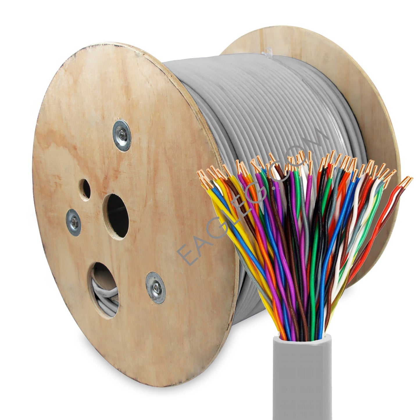 1000Ft CAT5E 25Pair Riser (CMR) 24AWG Communications Cable Gray