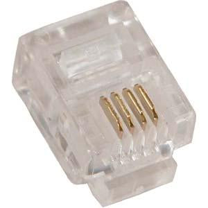 RJ11 (6P4C) Plug for Stranded Flat Wire 20pack
