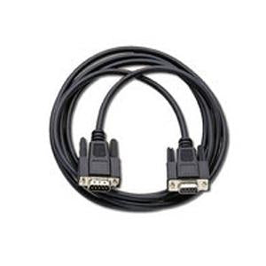 10Ft Serial Extension Cable DB9M To DB9F, Black