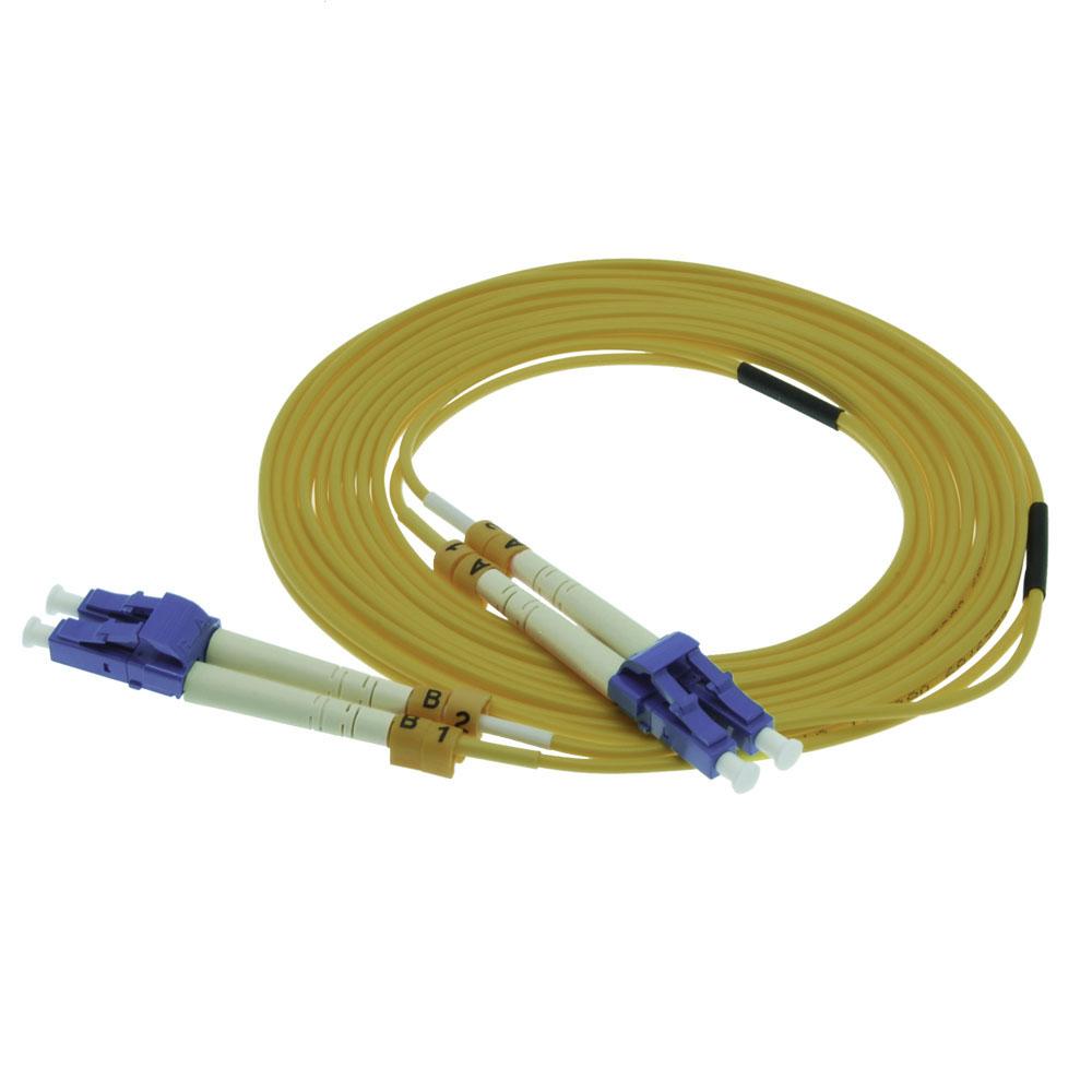10M LC-LC 9/125 Duplex SingleMode Fiber Optic Cable
