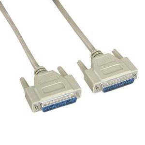 100Ft DB25 M/M Serial Cable 25C Straight