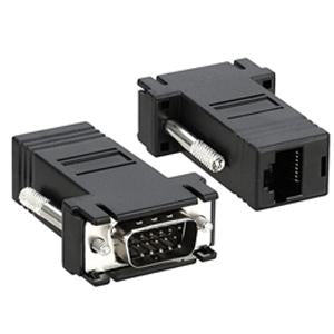 2-Pack VGA Extender to RJ45 Adapter