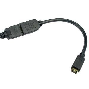 8" Ultra HD High Speed HDMI Female to Mini HDMI Male Cable (Type C) w/Ethernet