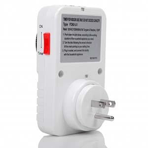 Mechanical Timer 24 Hour Single 3-Prong Outlet