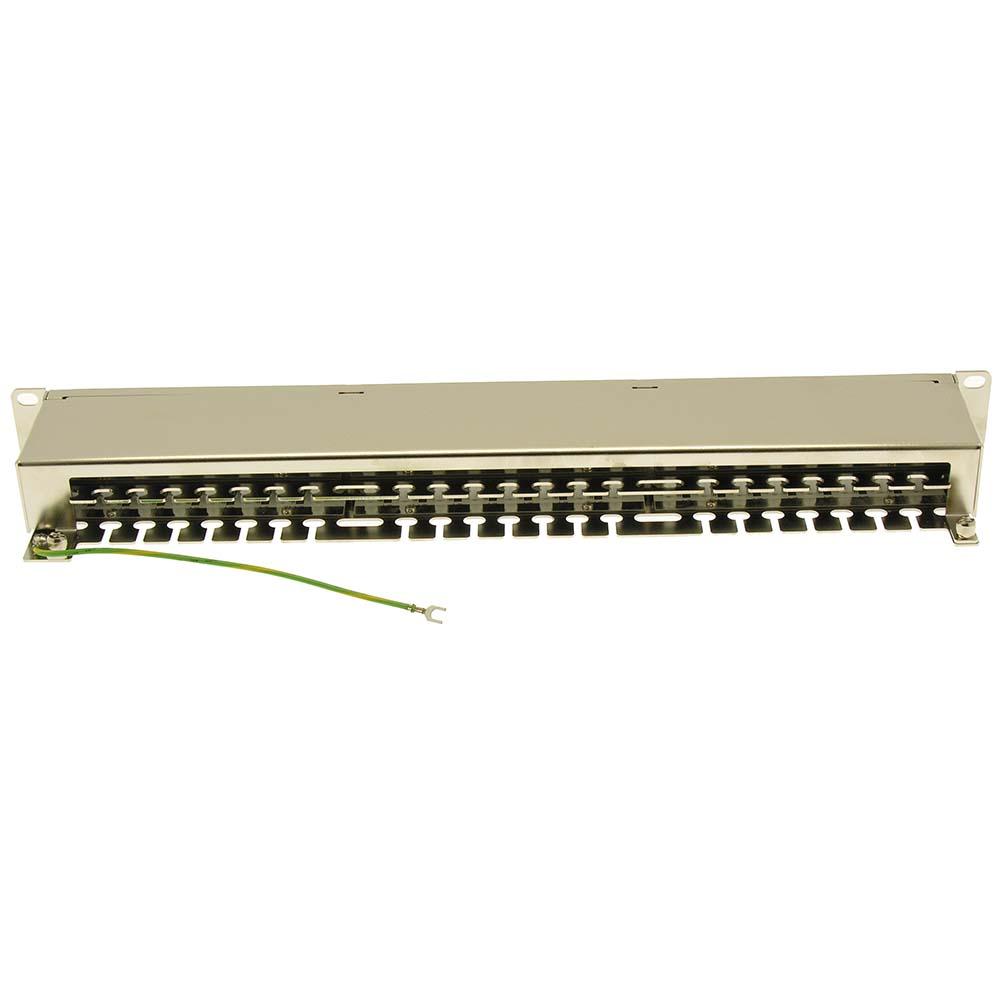 Cat.6 1U 48Port Shielded Patch Panel