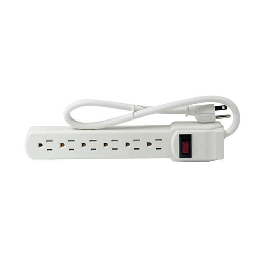 1.5 Ft 6-Outlet Surge Protector 14AWG/3 15A, 90J