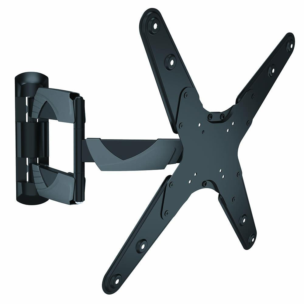 Flat or Curved TV Mount for 23 ~55" Fullmotion Max 400x400 VESA 77lbs, LPA39-443