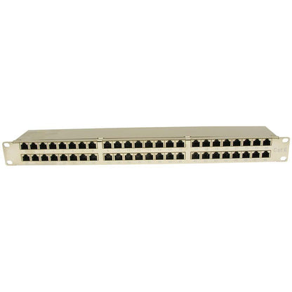 Cat.6 1U 48Port Shielded Patch Panel