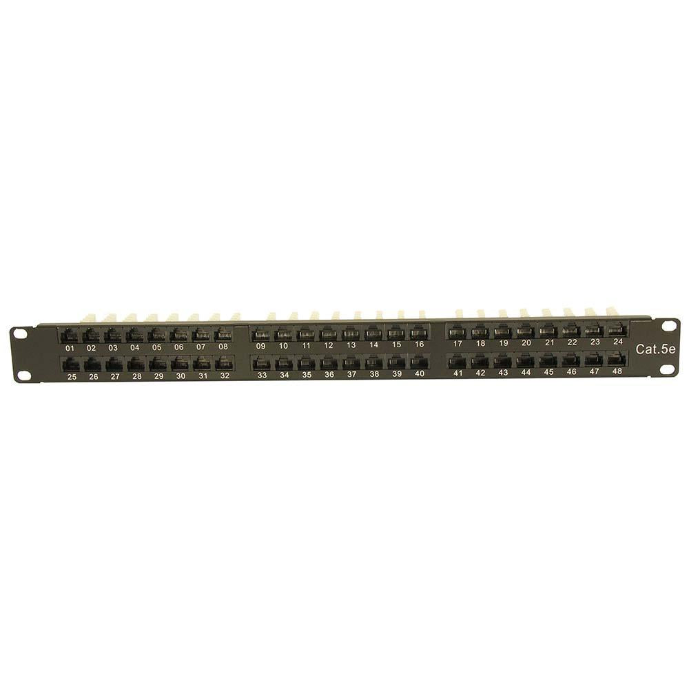 Cat.5E 1U 48Port Patch Panel UTP