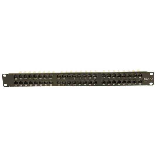 Cat.5E 1U 48Port Patch Panel UTP