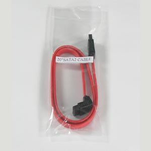 20" Straight/Right Angle (down) SATA150 Cable
