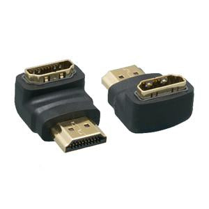 HDMI Adapter 90 Degree Male to Female Port Saver