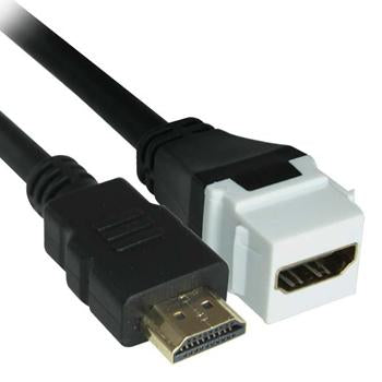 5-Inches Pigtail HDMI Keystone Jack 4K/60Hz