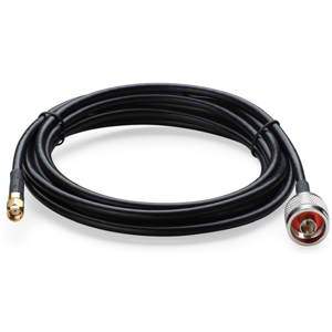 10Ft (3m) N-Male to RP-SMA Male Pigtail, ANT24PT3