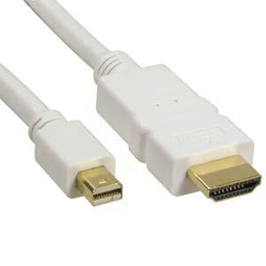 3Ft Mini DisplayPort Male to HDMI Cable Male 32AWG