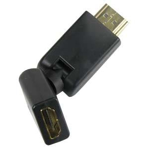HDMI Adapter Male to Female 360 Degree Swivel
