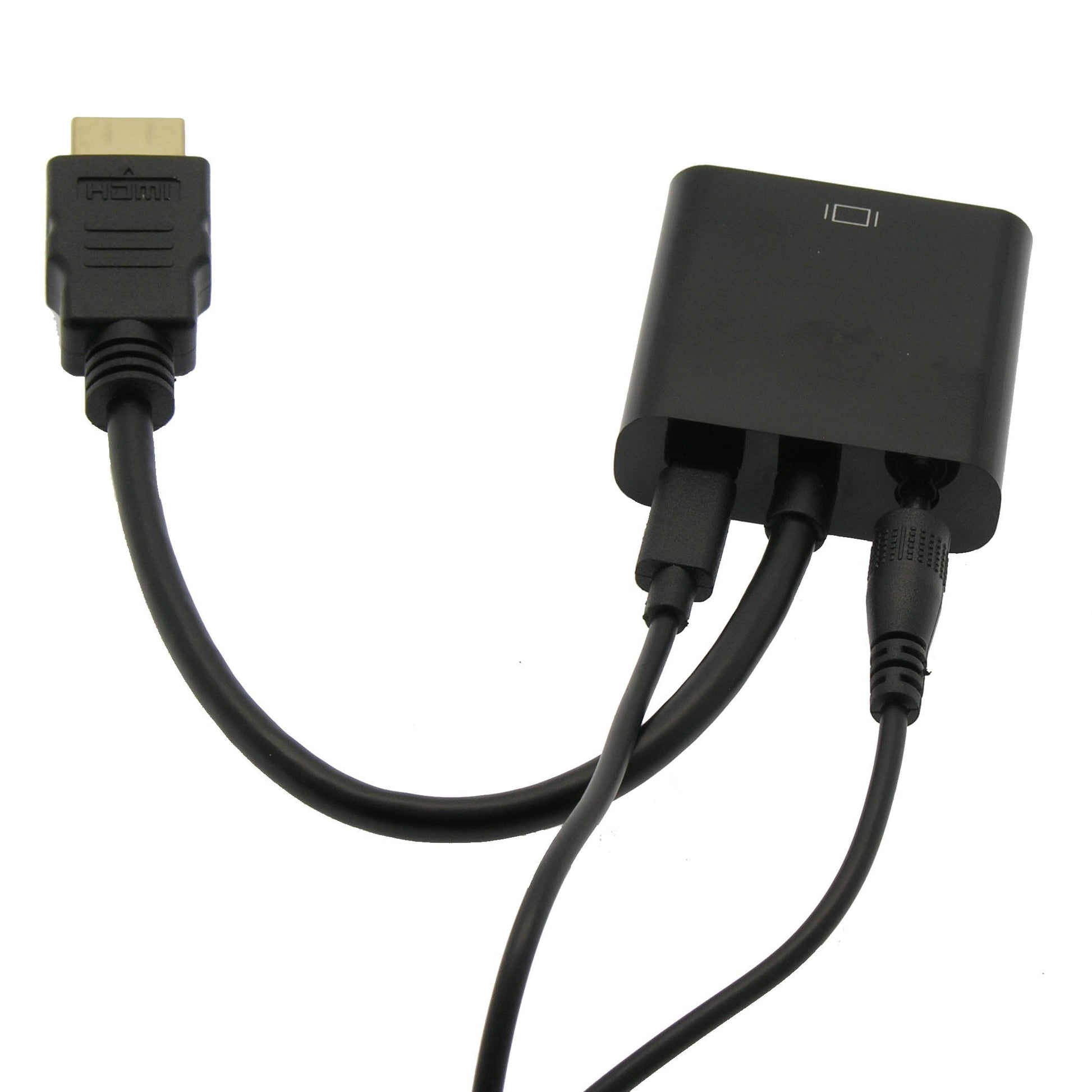 HDMI to VGA Female Adapter with Audio
