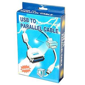 6Ft USB to Parallel Printer Cable (Cent.36-M) Bi-Directional