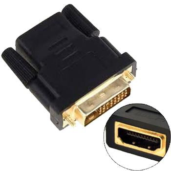 DVI-D Dual Link Male to HDMI Female Adapter