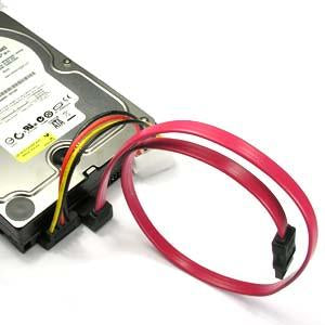 6" SATA Right Angle (up) Power Adapter