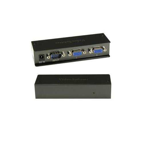 Pro Series 2Way VGA Splitter 350MHz Max 2048x1536 Resolution