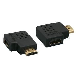 HDMI Adapter 90° Vertical Flat Male to Female Port Saver