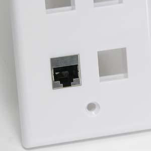 Cat6 RJ45 110 Type Shielded Keystone Jack