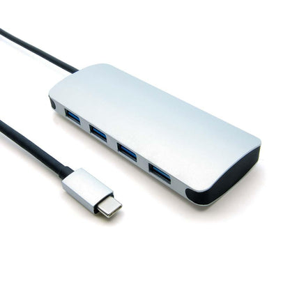 USB Type C Male to USB 3.0*4 Port Hub - USB-C 4 Port Hub