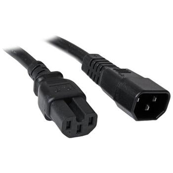 6Ft 14AWG 15A 250V Power Cord Cable (IEC320 C14 to IEC320 C15)