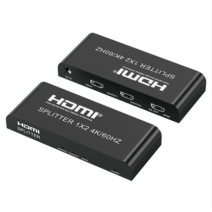 2Way HDMI Splitter 4K@60Hz, HDMI v2.0, HDCP 2.2
