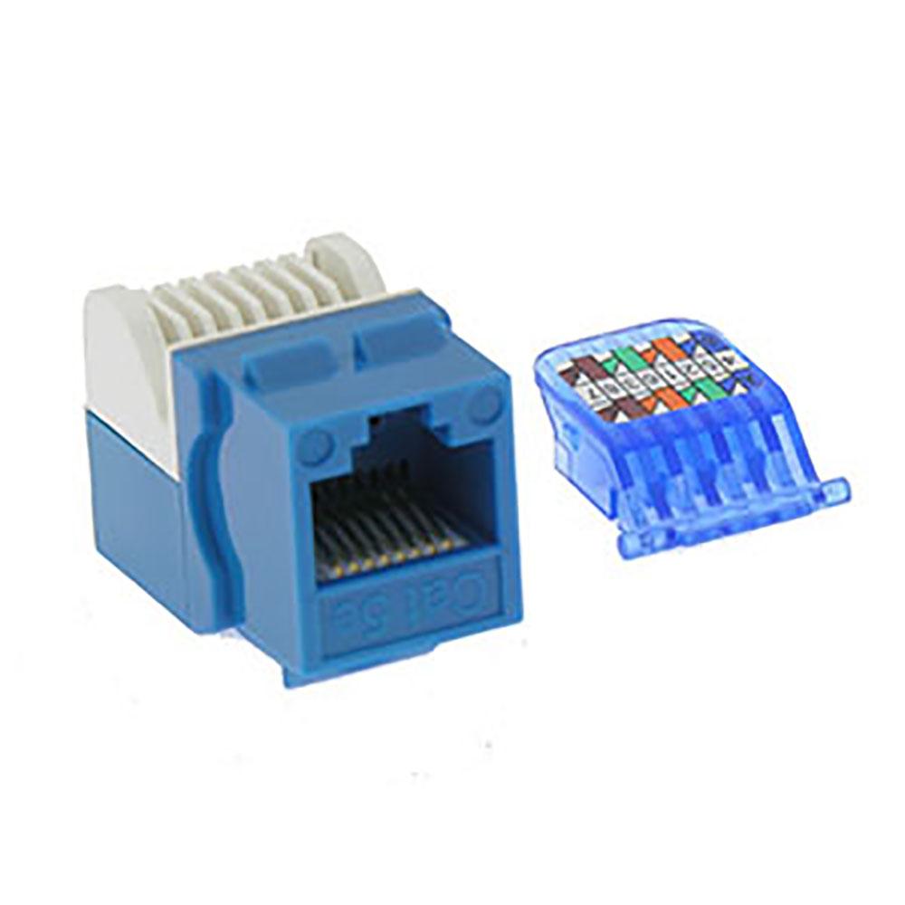 Cat5e Tool Less Keystone Jack - RJ45 Tool Less Keystone Jack