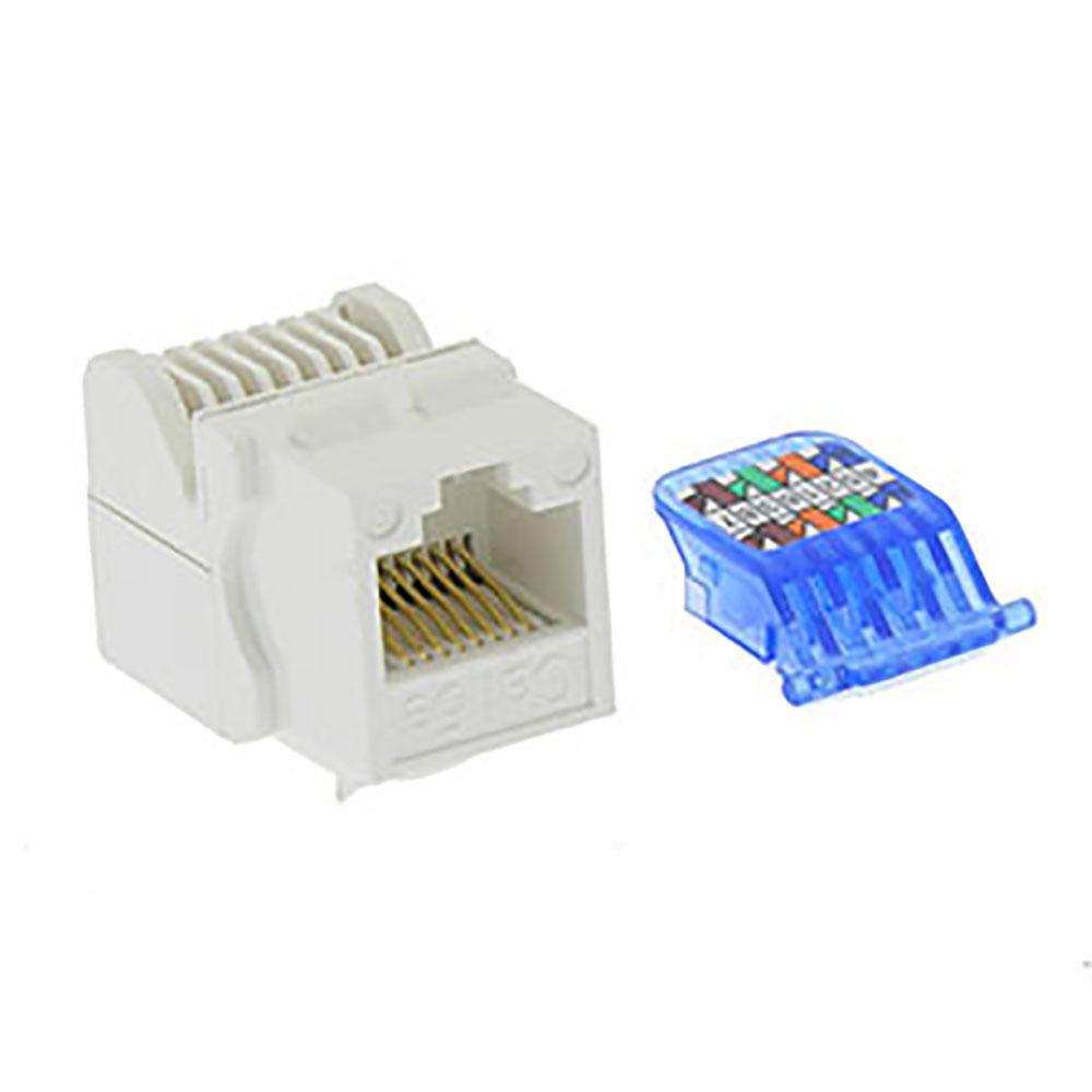 Cat5e Tool Less Keystone Jack - RJ45 Tool Less Keystone Jack