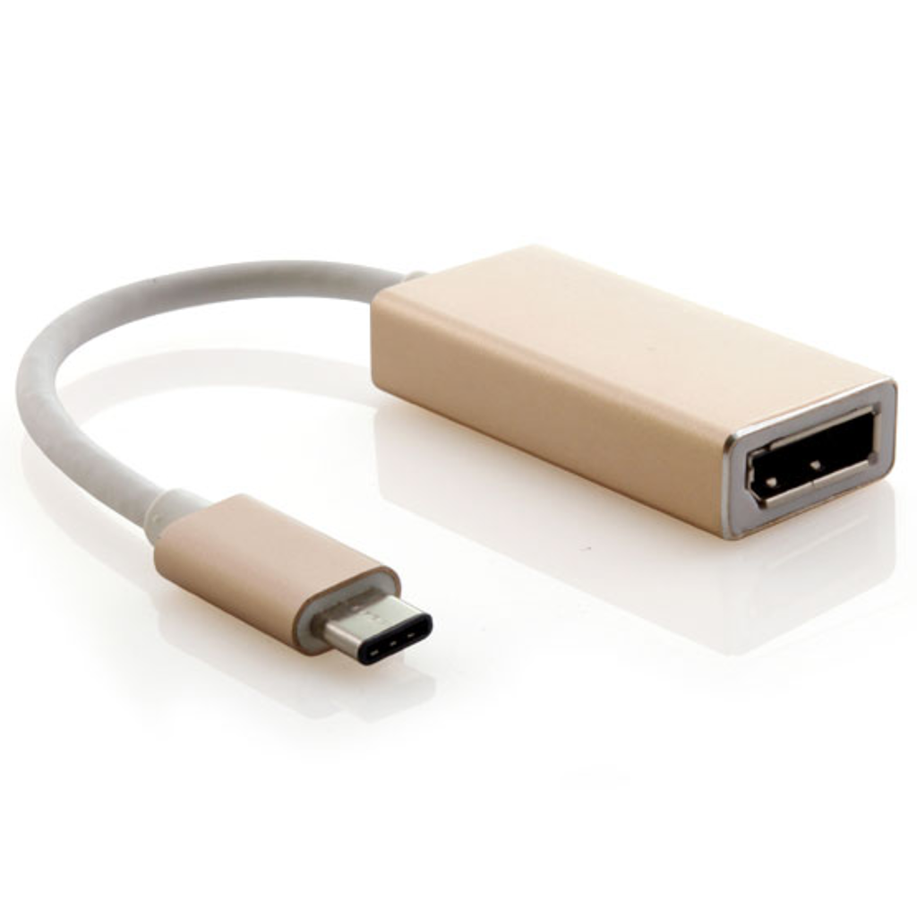 6 Inches USB 3.1 Type-C G1 to DisplayPort Female Adapter 4Kx2K