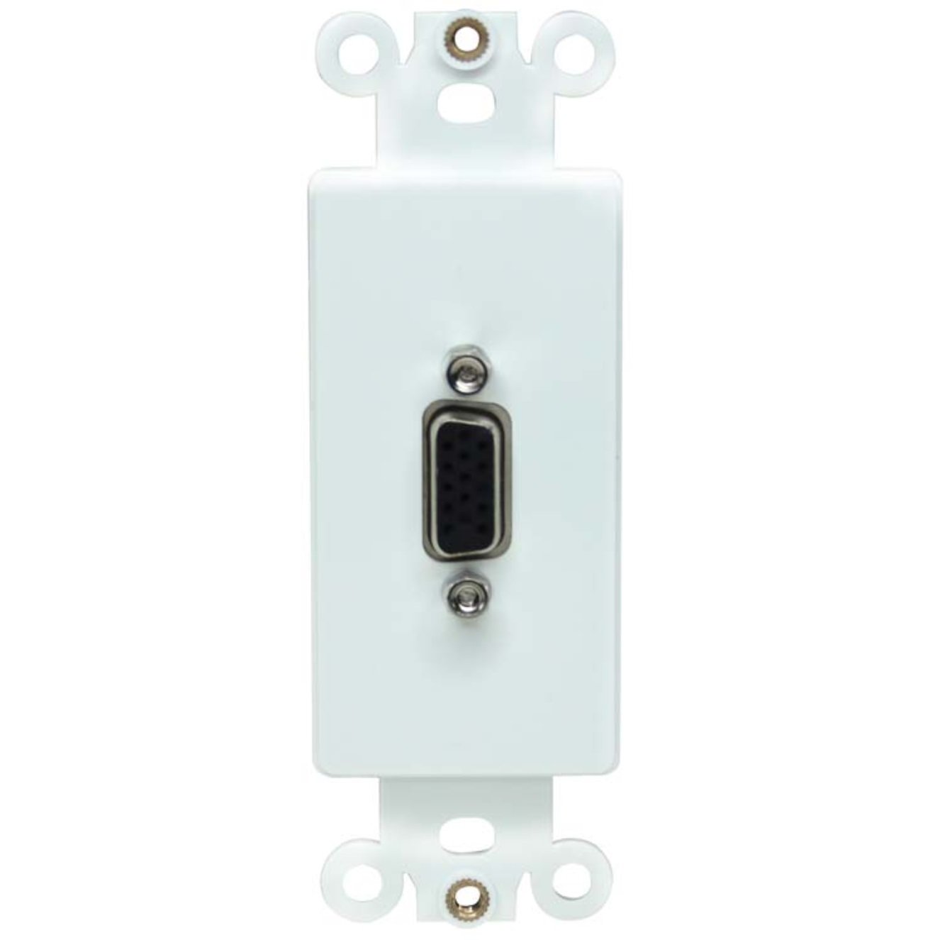 VGA Decora Wall Plate Insert - White