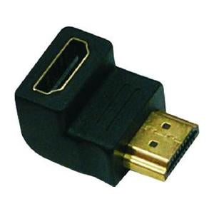 Right Angle HDMI Adapter M/F Gold Plated