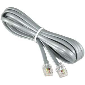 7Ft RJ11 Modular Telephone Cable Reverse