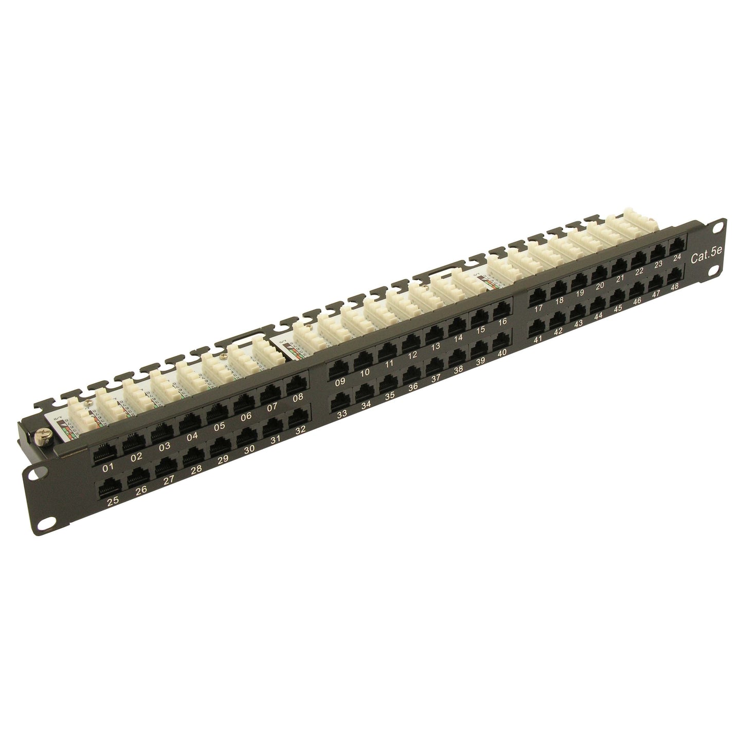 Cat.5E 1U 48Port Patch Panel UTP
