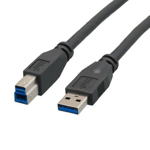 3Ft USB 3.0 Cable A-Male to B-Male Blue