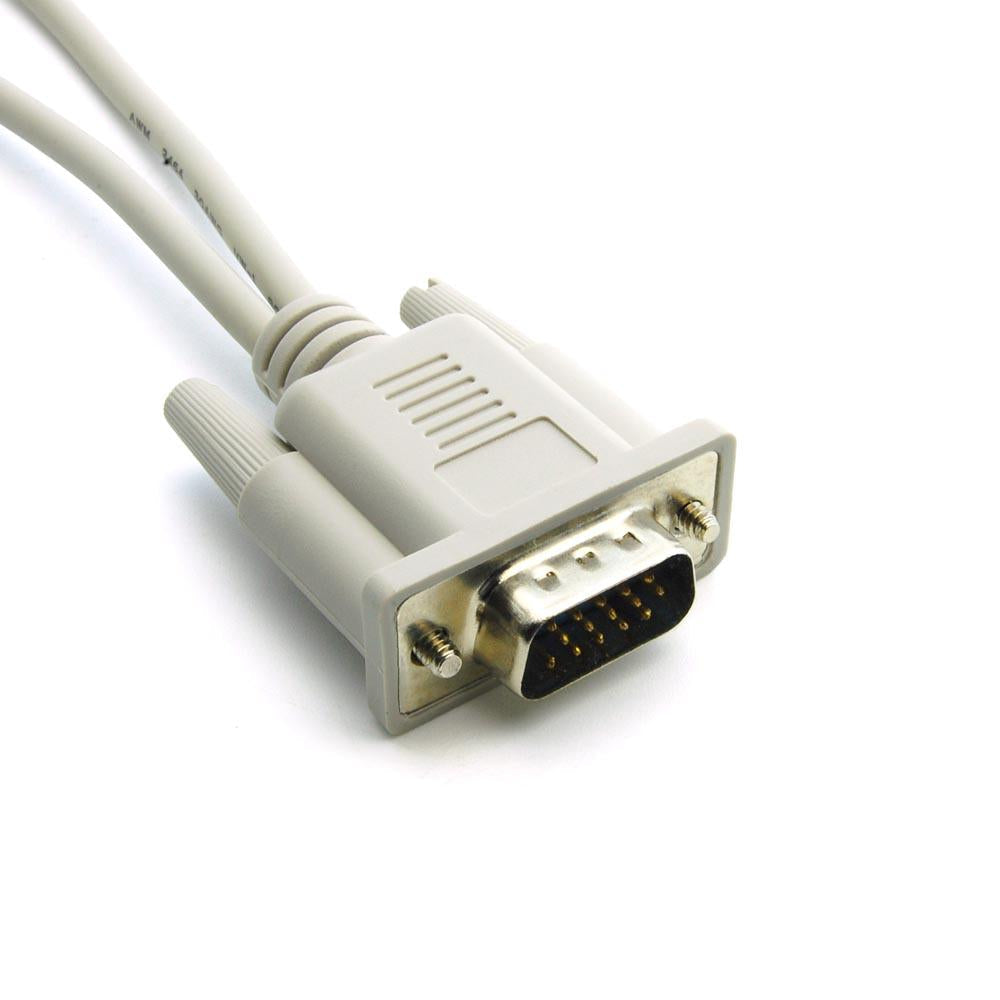 8 inch DB15HD-M to 2x DB15HD-F VGA Splitter Cable