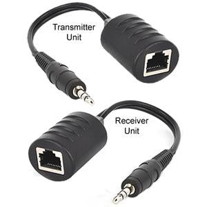 3.5mm Stereo Audio Over Cat5 Cat5e Cat6