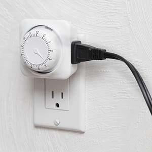 Mechanical Coundown Timer 12 Hour 2-Prong Outlet