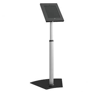 Anti-Theft Height Adjustable iPad Floor Stand PAD12-05AL