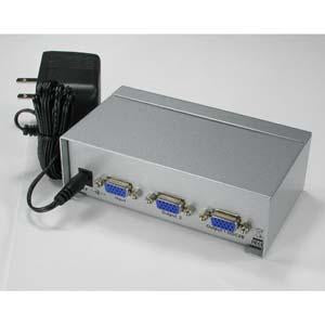 Pro Series 2Way VGA Splitter 450MHz Max 2048x1536 Resolution