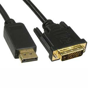 10Ft Display Port Male to DVI Male Cable